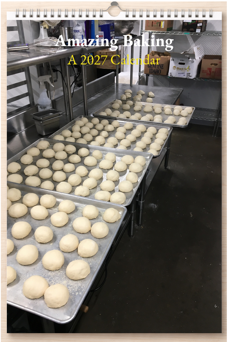 Amazing Baking: A 2027 Calendar
