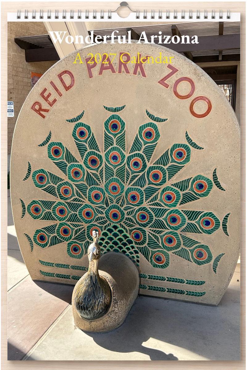Wonderful Arizona: A 2027 Calendar