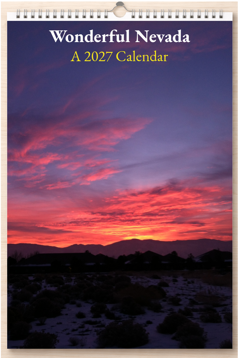 Wonderful Nevada: A 2027 Calendar
