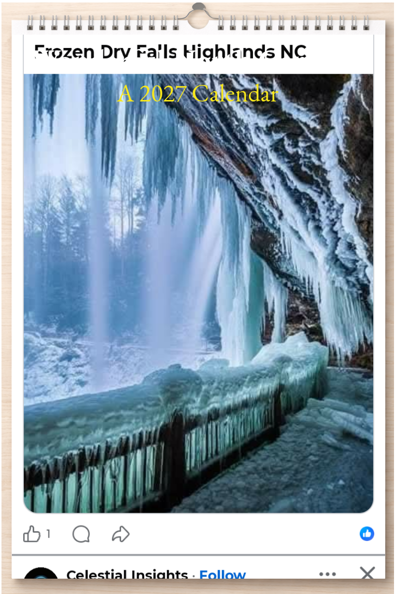 Wonderful North Carolina: A 2027 Calendar