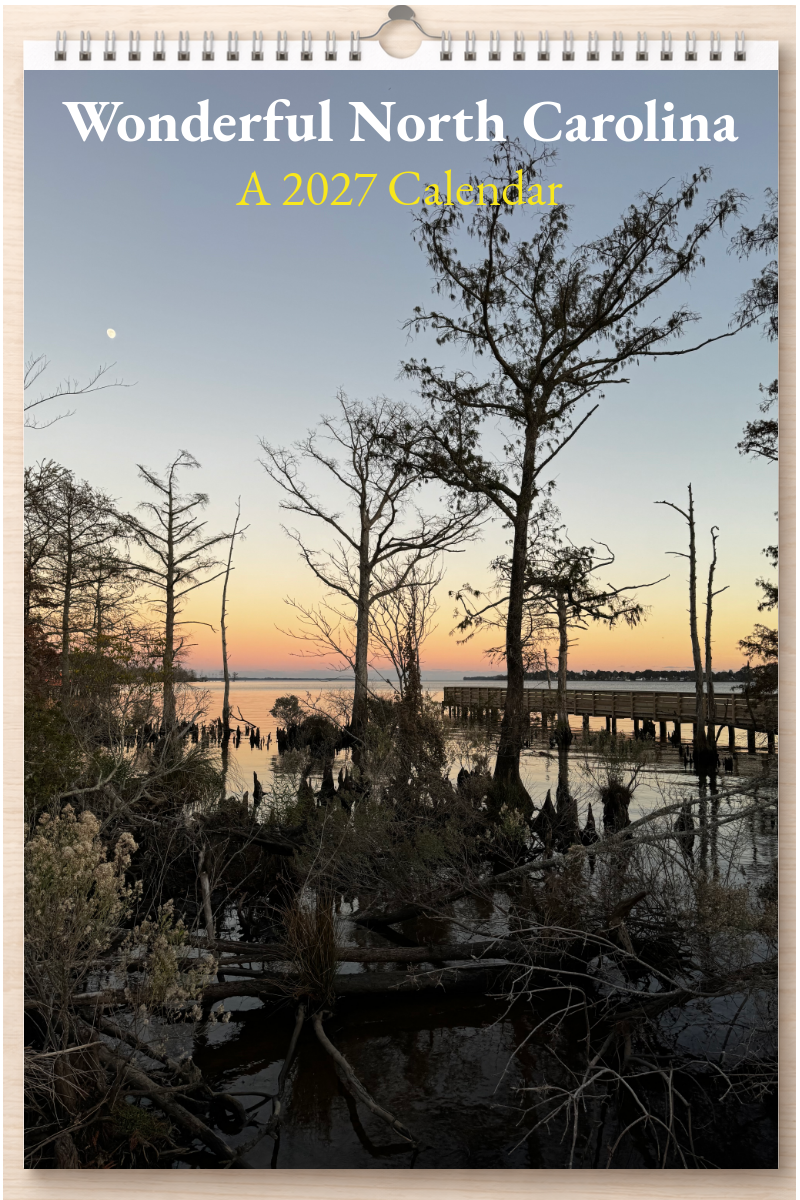 Wonderful North Carolina: A 2027 Calendar