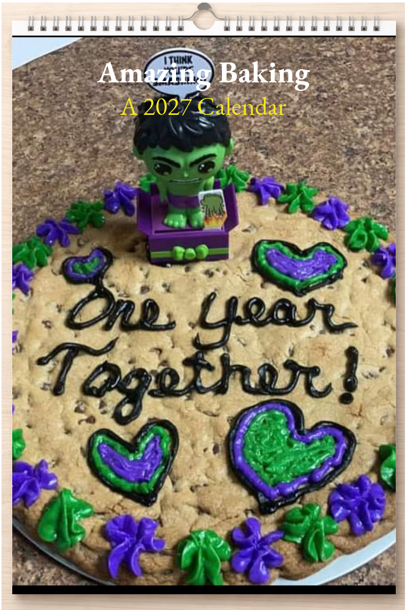 Amazing Baking: A 2027 Calendar
