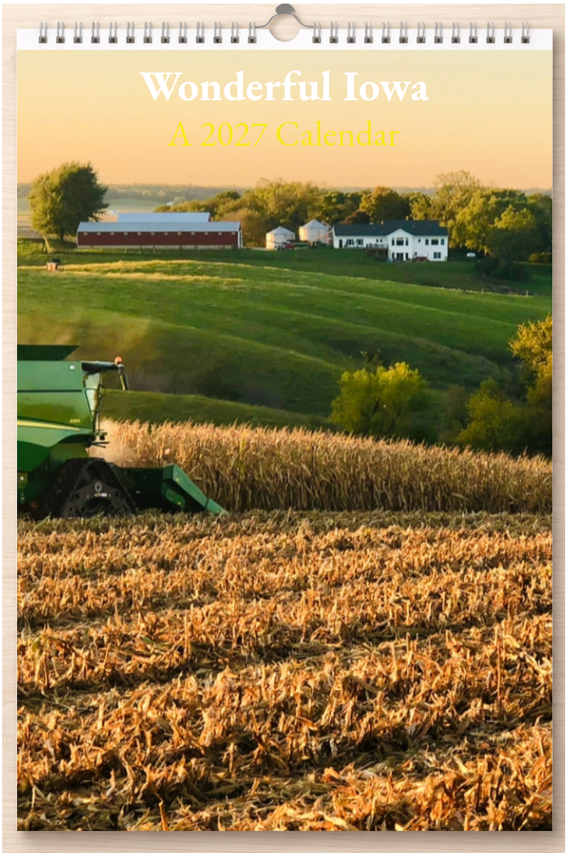 Wonderful Iowa: A 2027 Calendar