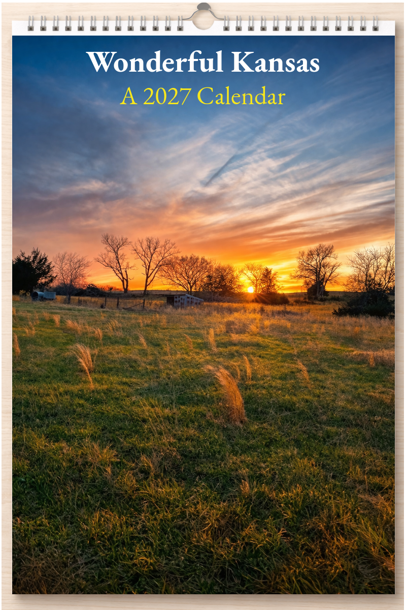Wonderful Kansas: A 2027 Calendar