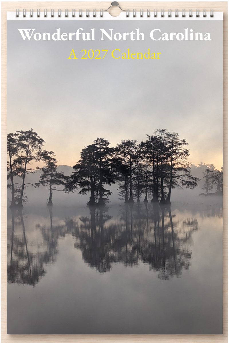 Wonderful North Carolina: A 2027 Calendar
