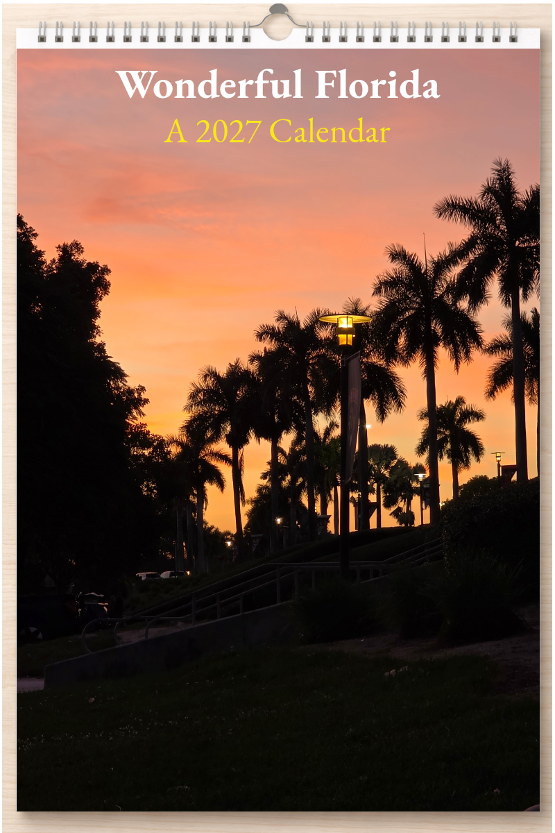 Wonderful Florida: A 2027 Calendar