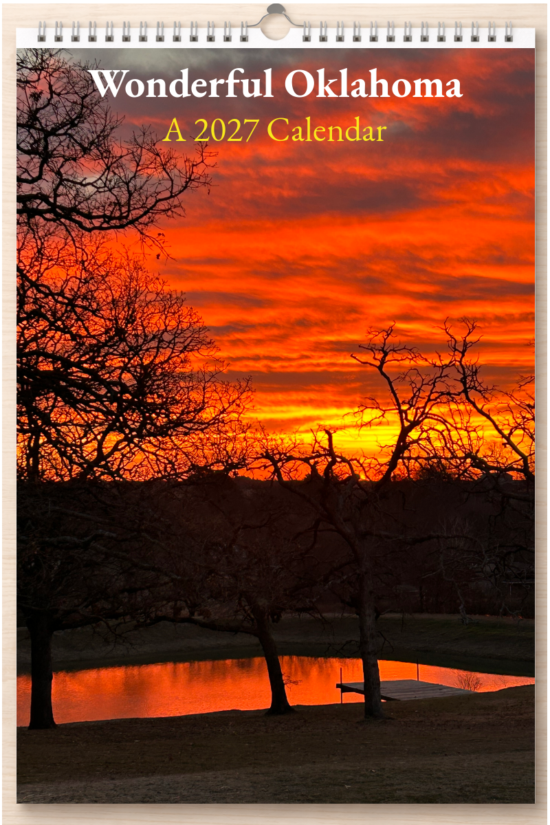 Wonderful Oklahoma: A 2027 Calendar