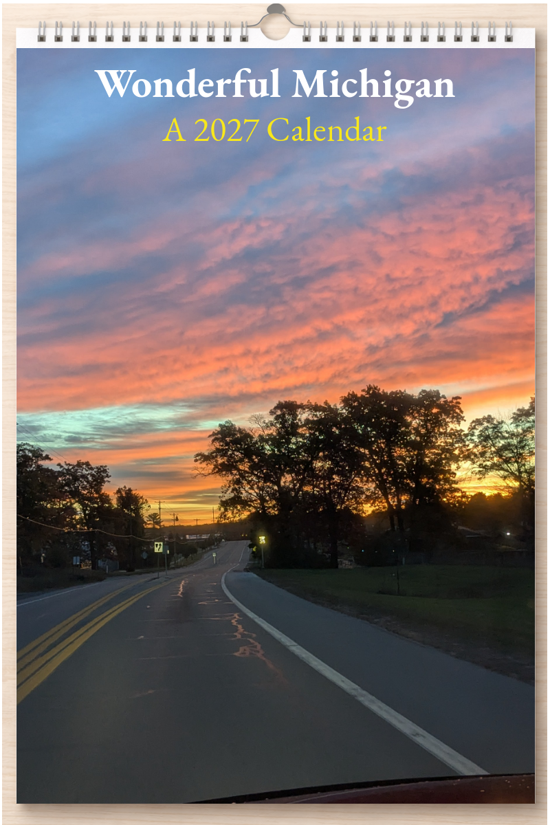Wonderful Michigan: A 2027 Calendar
