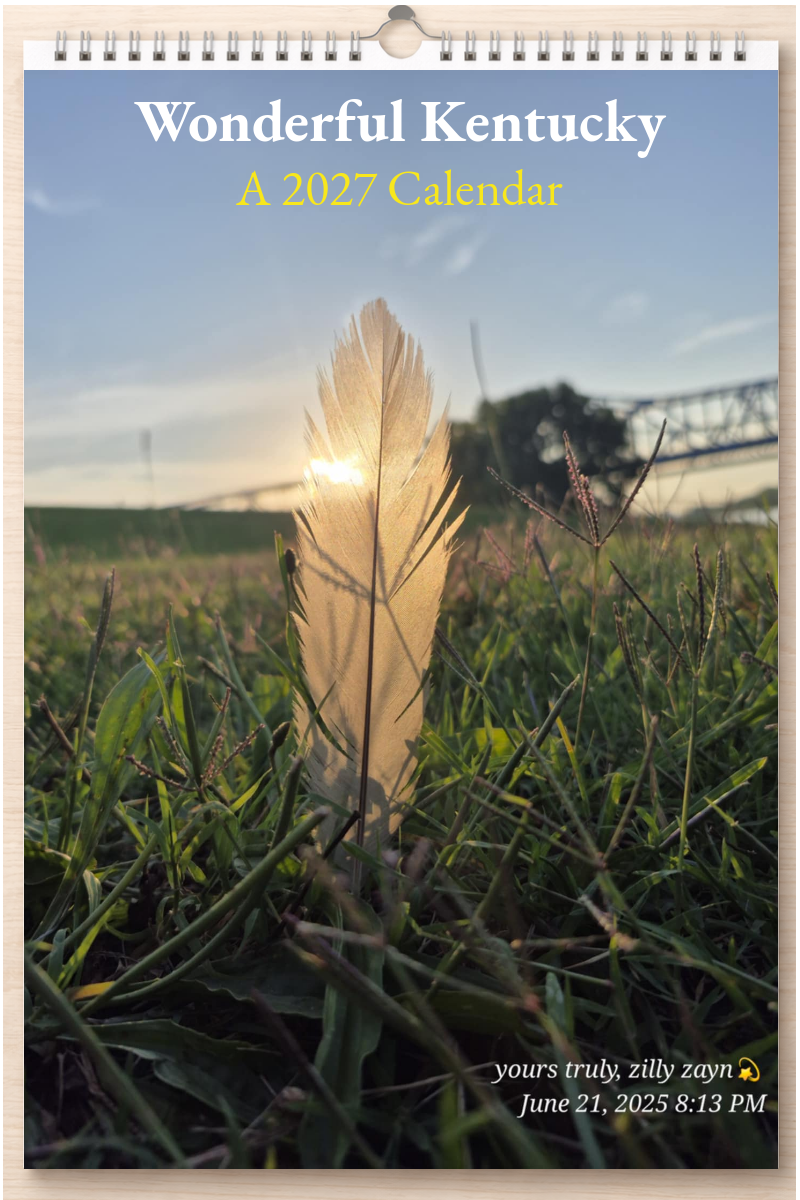 Wonderful Kentucky: A 2027 Calendar