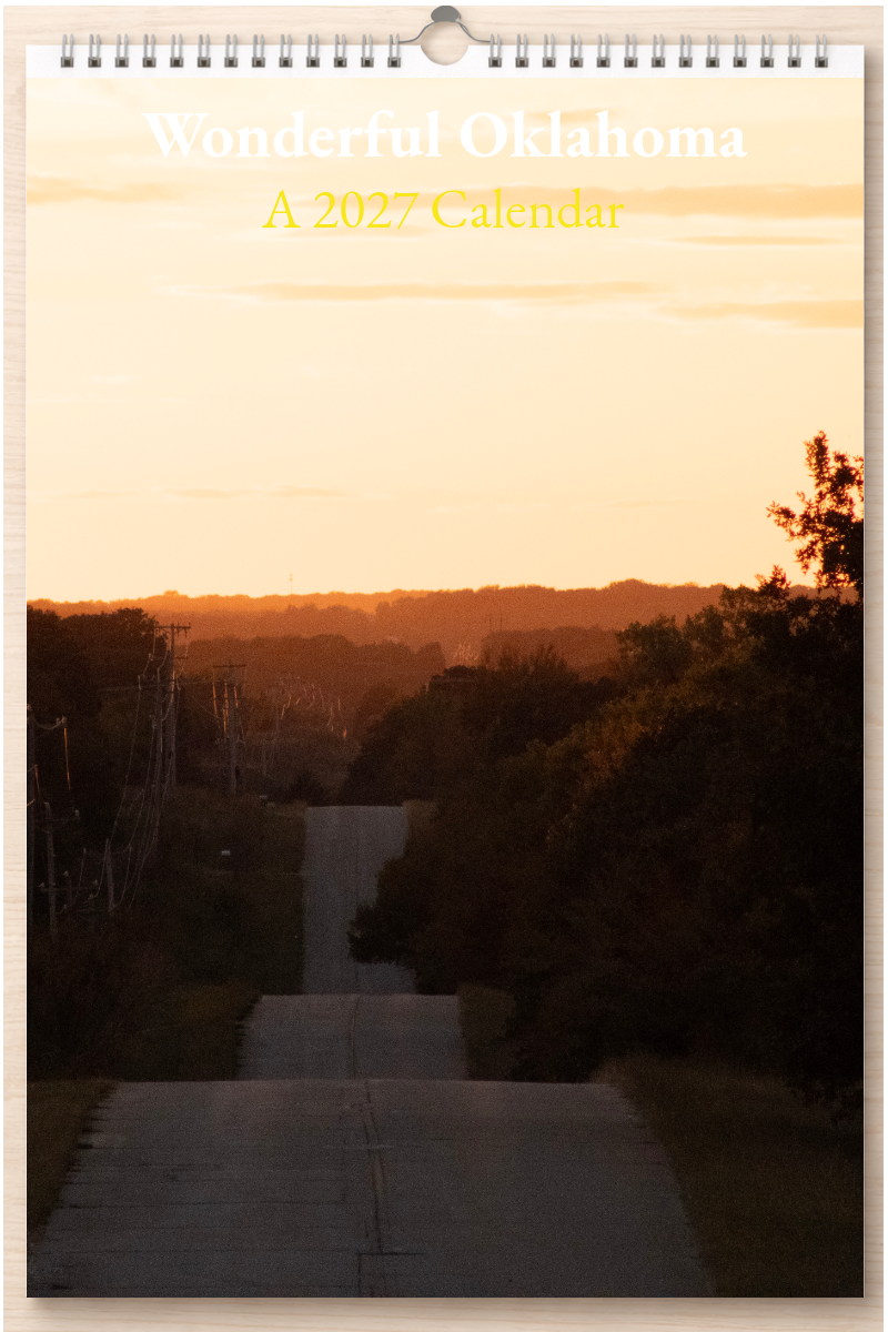 Wonderful Oklahoma: A 2027 Calendar