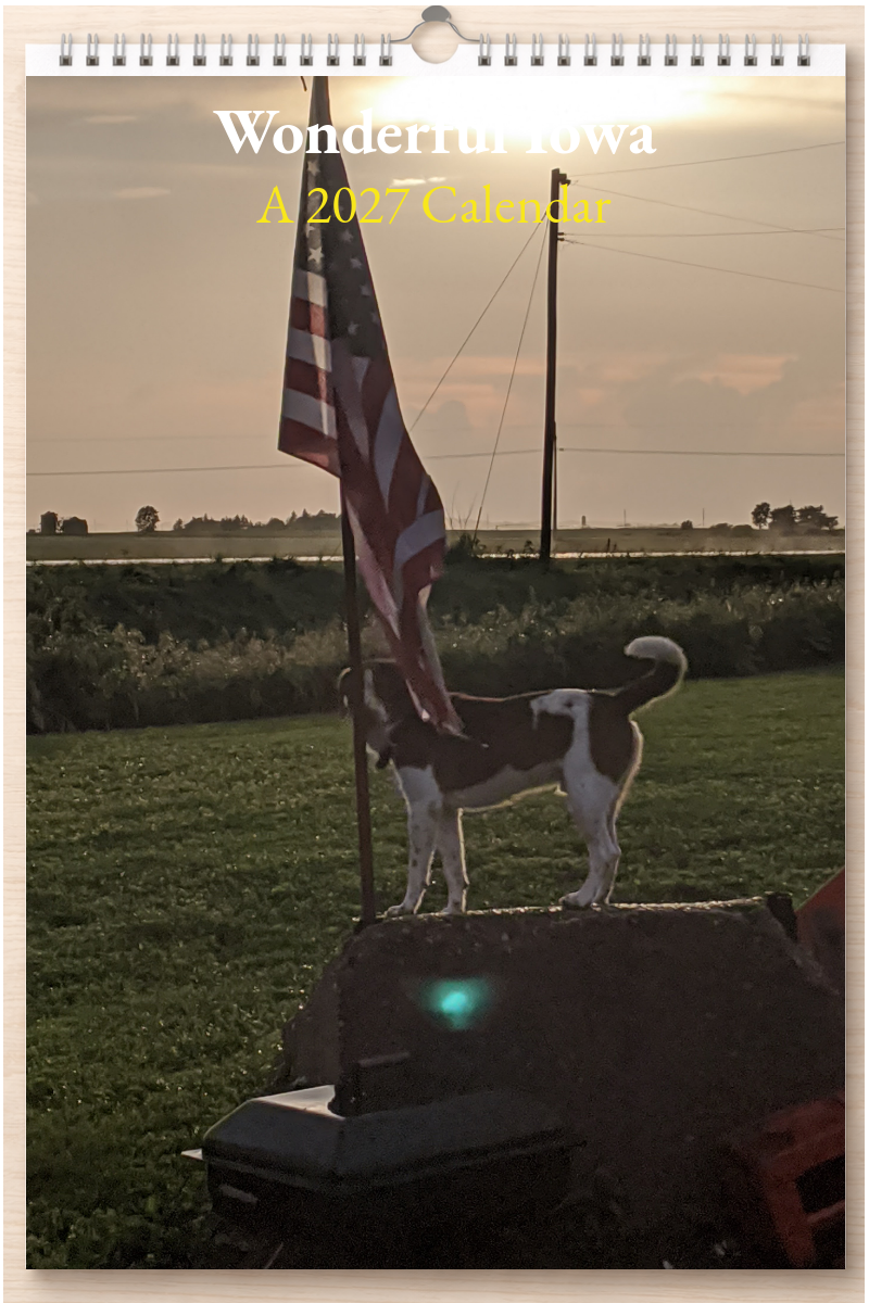 Wonderful Iowa: A 2027 Calendar