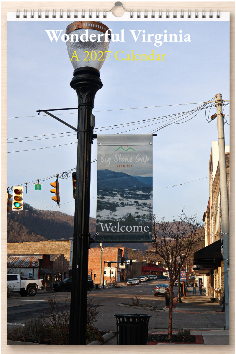 Wonderful Virginia: A 2027 Calendar