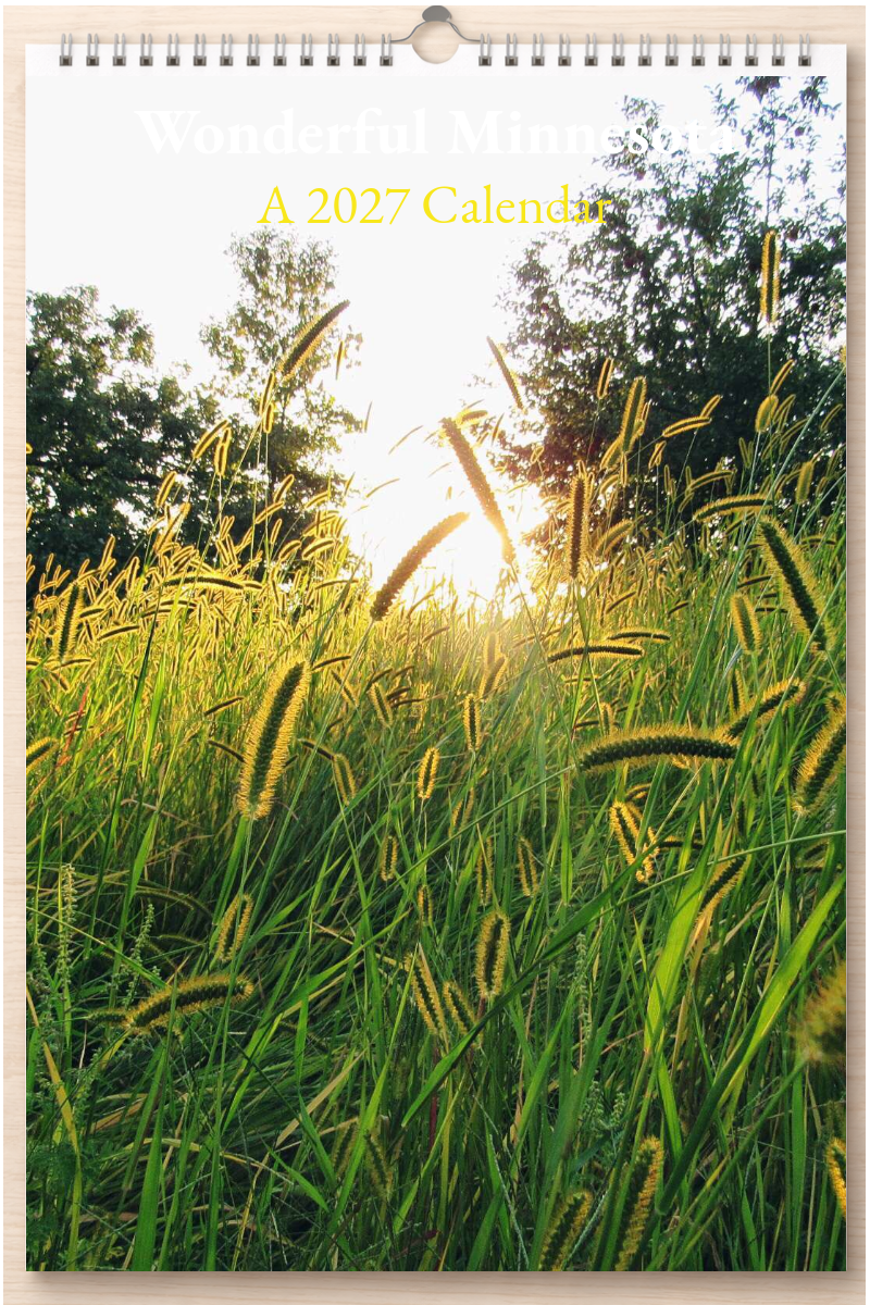 Wonderful Minnesota: A 2027 Calendar