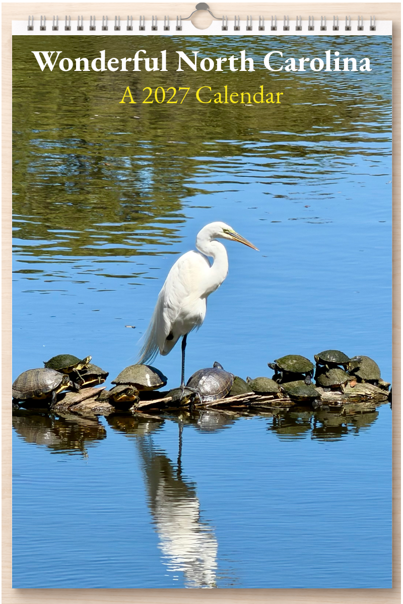 Wonderful North Carolina: A 2027 Calendar