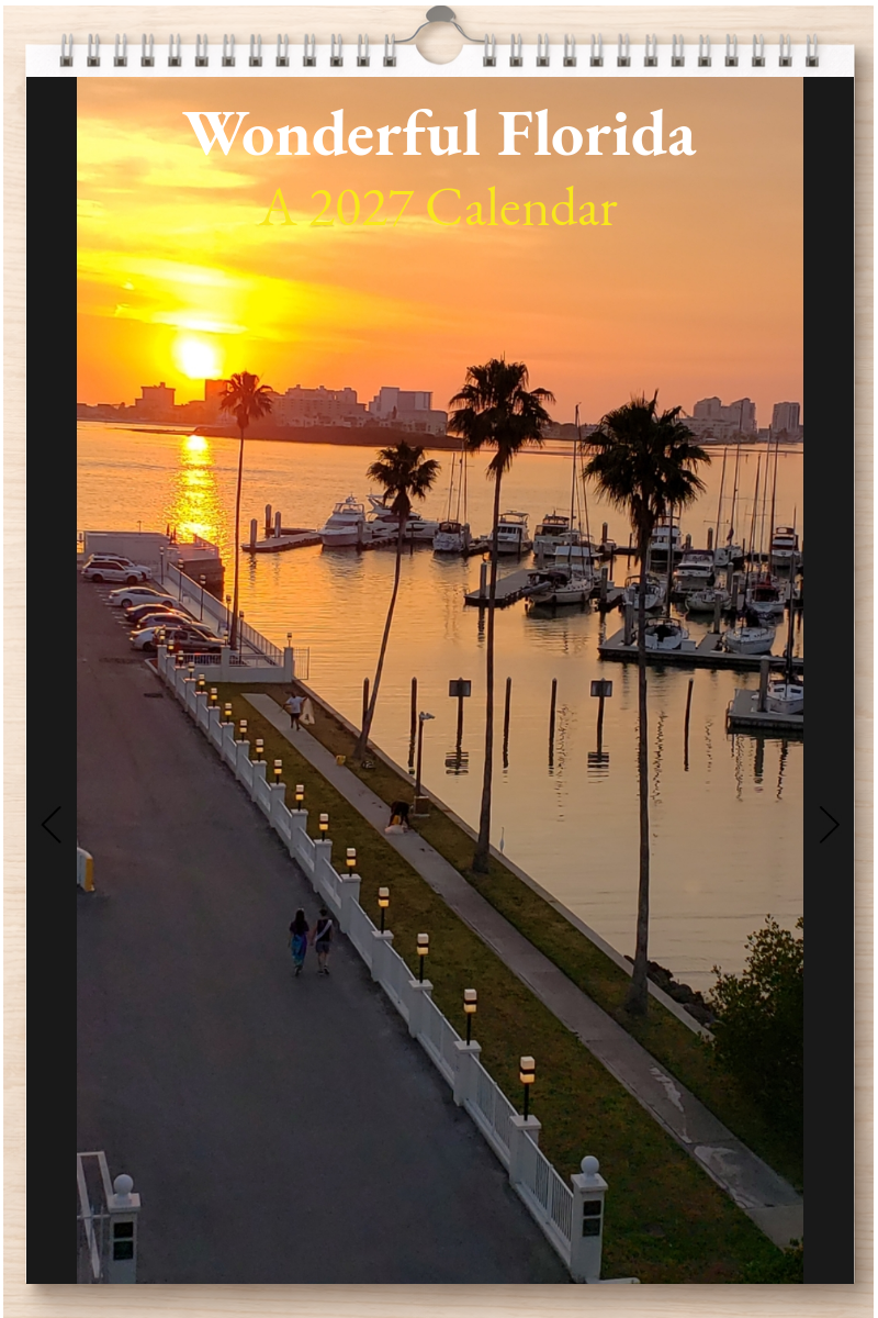Wonderful Florida: A 2027 Calendar