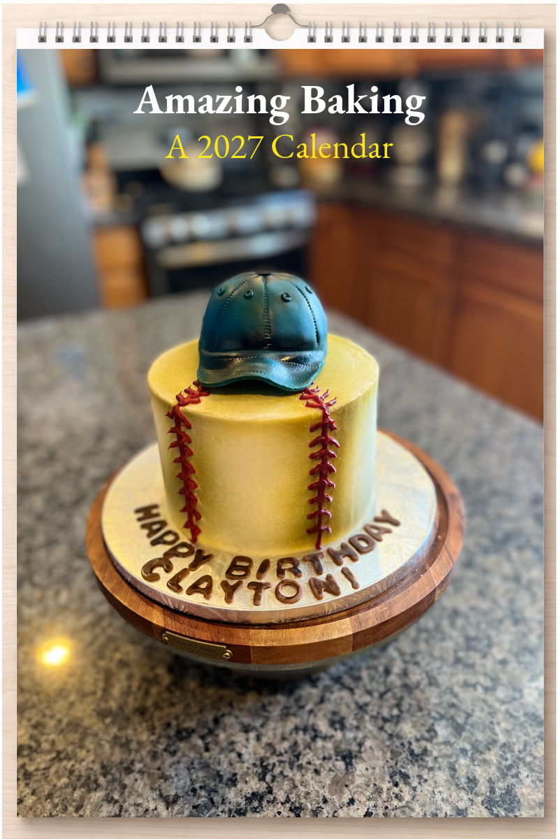 Amazing Baking: A 2027 Calendar