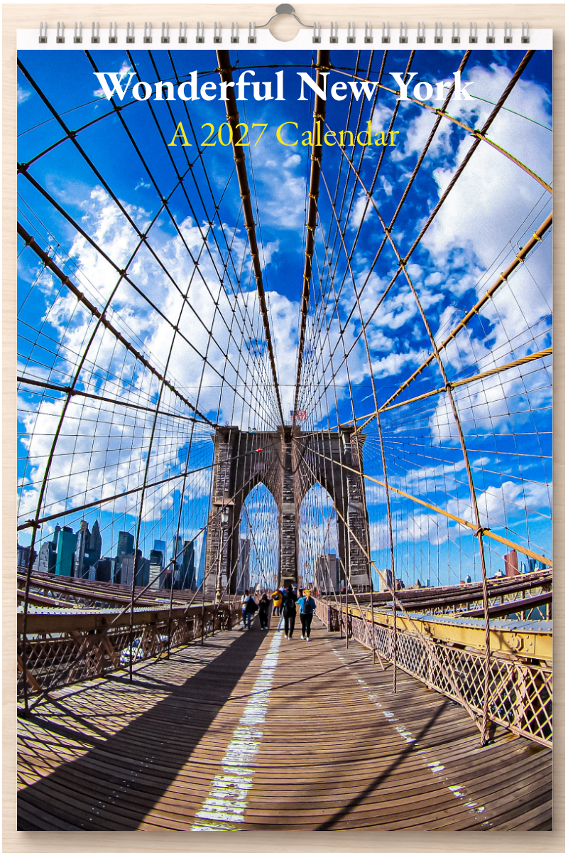 Wonderful New York: A 2027 Calendar