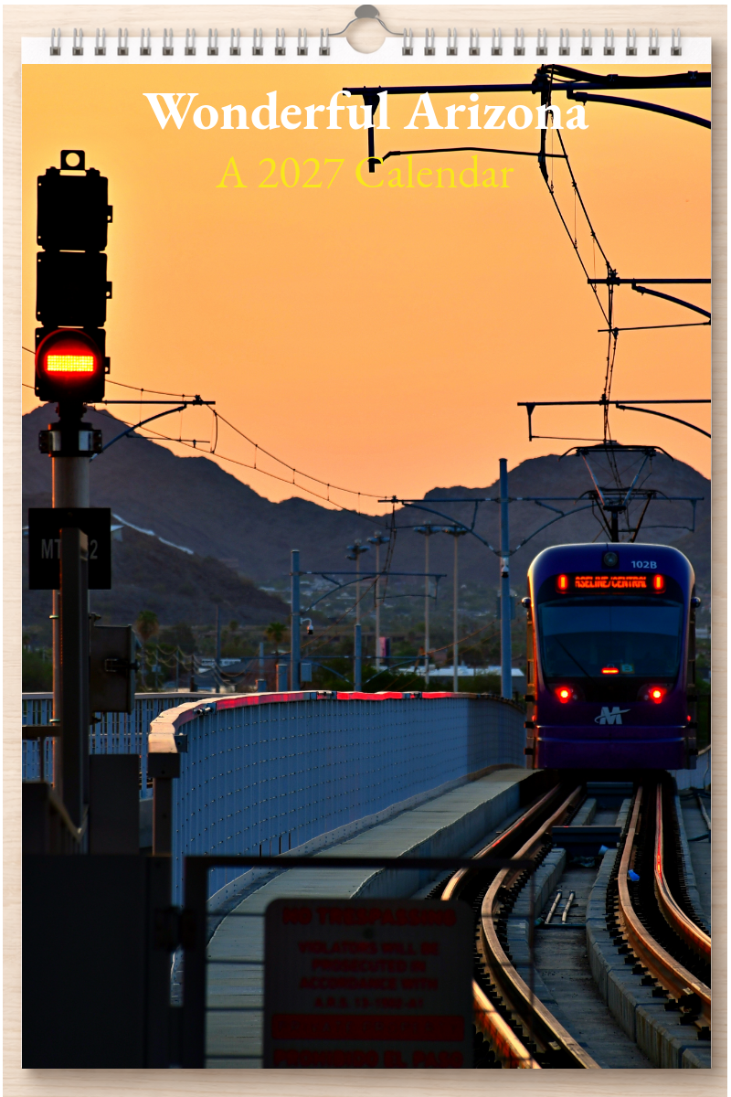 Wonderful Arizona: A 2027 Calendar