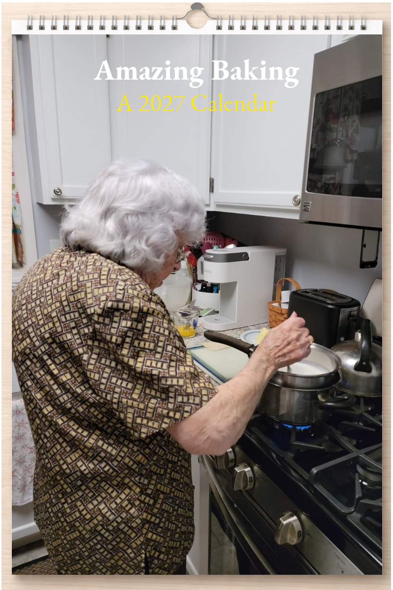 Amazing Baking: A 2027 Calendar