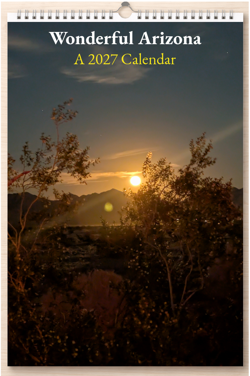 Wonderful Arizona: A 2027 Calendar