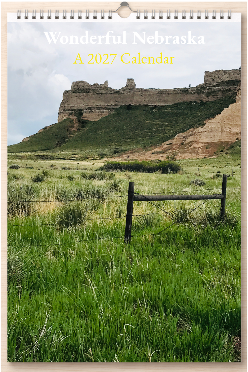Wonderful Nebraska: A 2027 Calendar