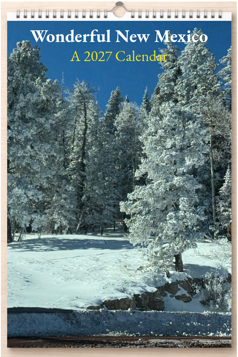 Wonderful New Mexico: A 2027 Calendar