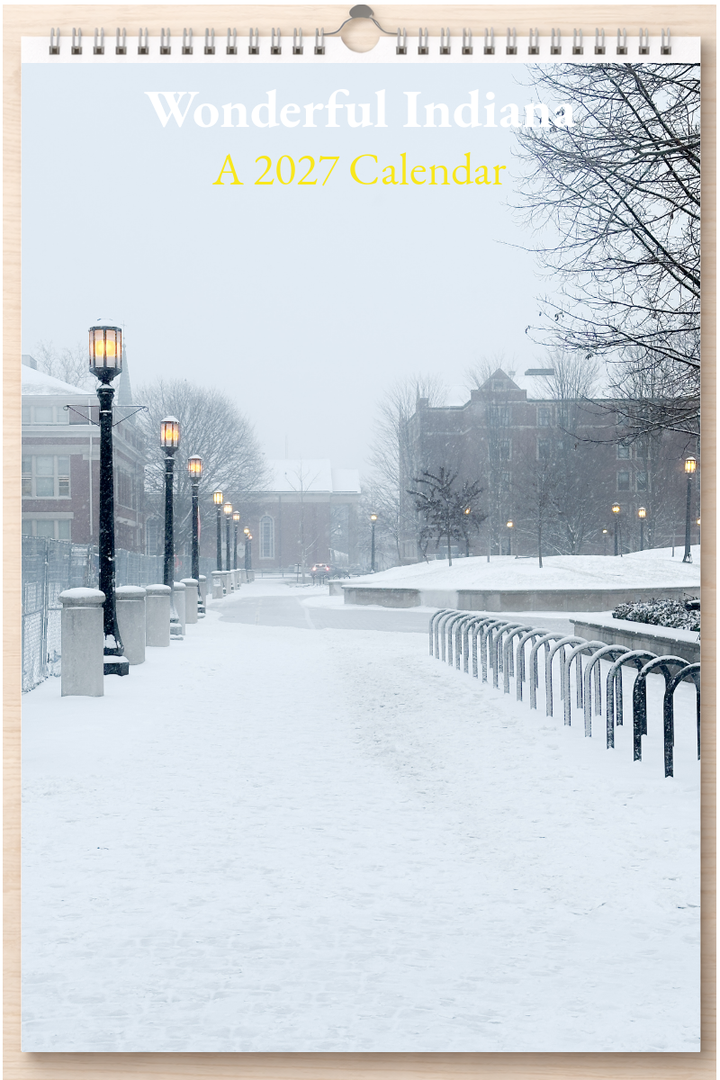Wonderful Indiana: A 2027 Calendar