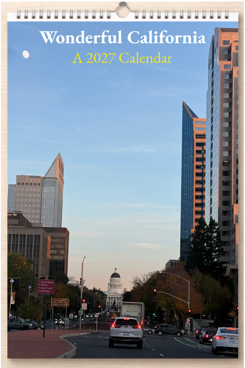 Wonderful California: A 2027 Calendar