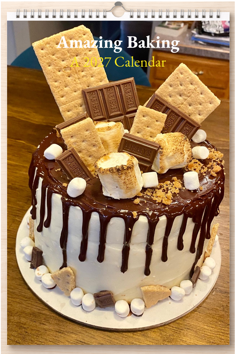 Amazing Baking: A 2027 Calendar