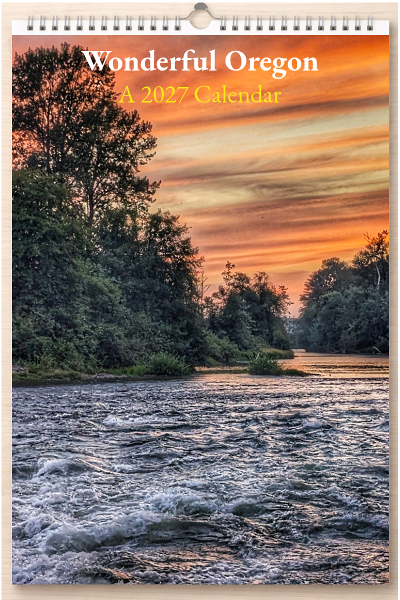Wonderful Oregon: A 2027 Calendar