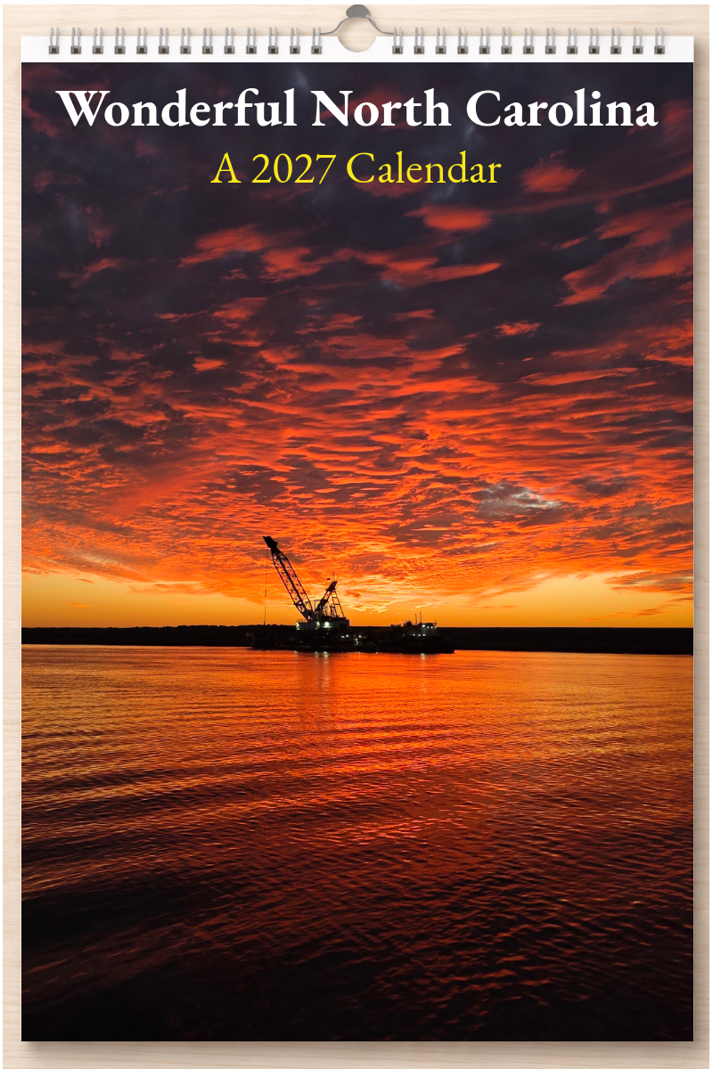 Wonderful North Carolina: A 2027 Calendar