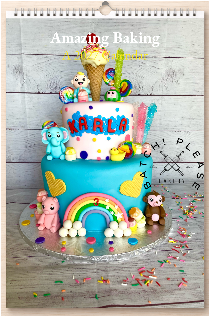 Amazing Baking: A 2027 Calendar