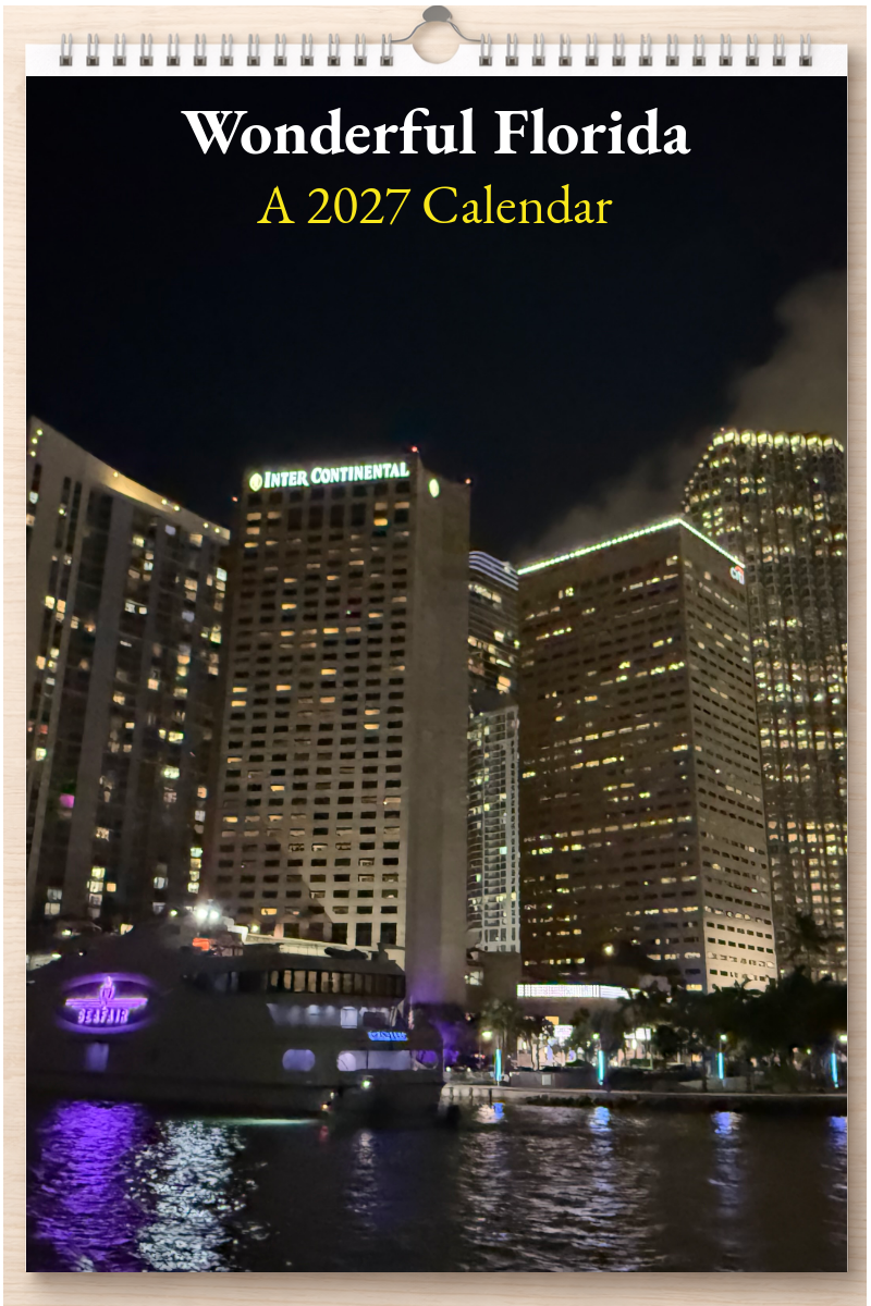 Wonderful Florida: A 2027 Calendar