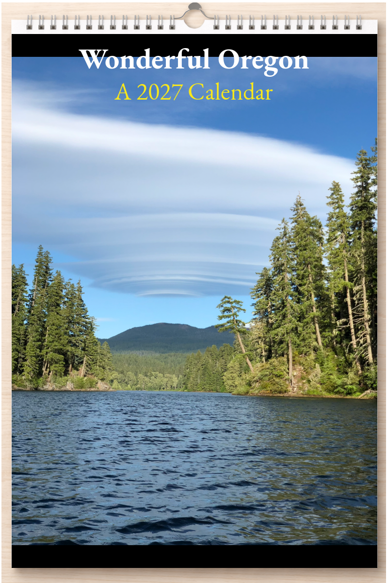 Wonderful Oregon: A 2027 Calendar