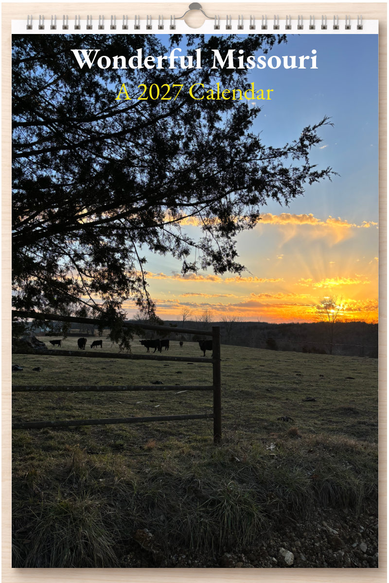 Wonderful Missouri: A 2027 Calendar
