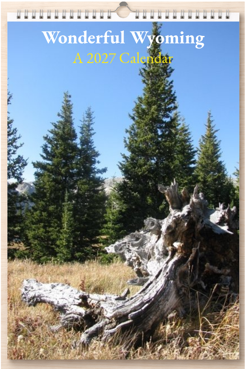 Wonderful Wyoming: A 2027 Calendar