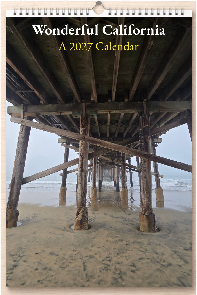 Wonderful California: A 2027 Calendar