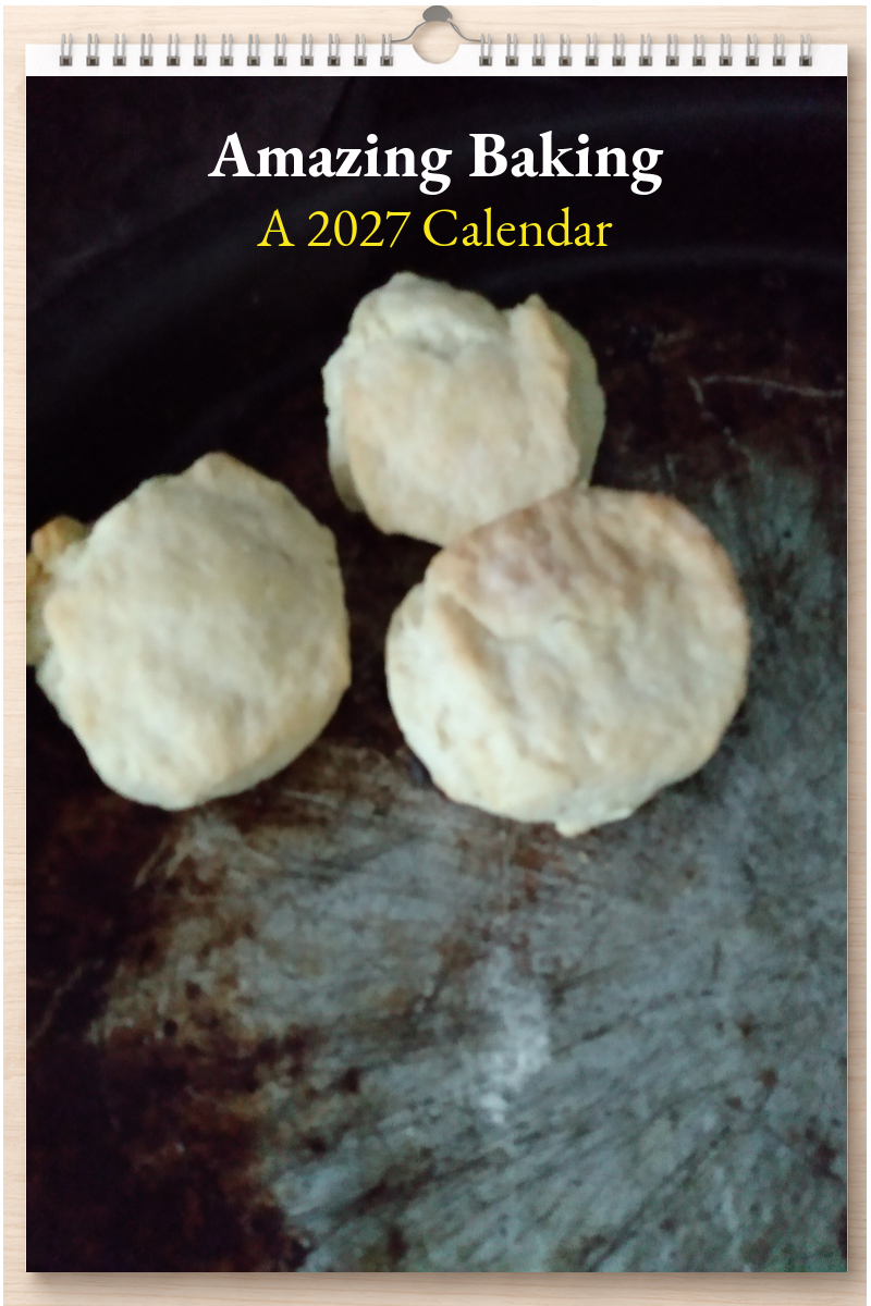 Amazing Baking: A 2027 Calendar