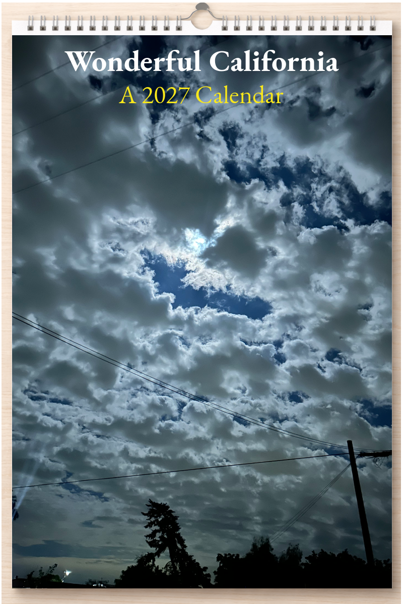 Wonderful California: A 2027 Calendar