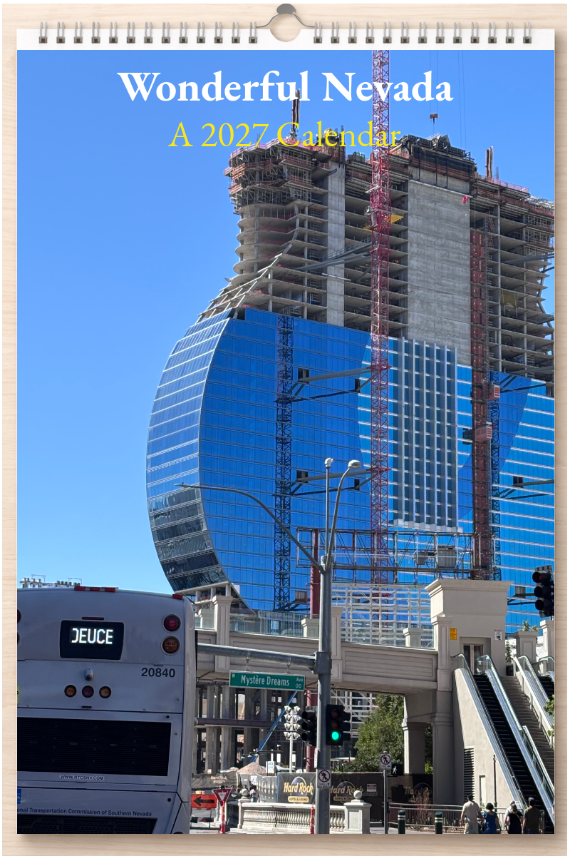 Wonderful Nevada: A 2027 Calendar