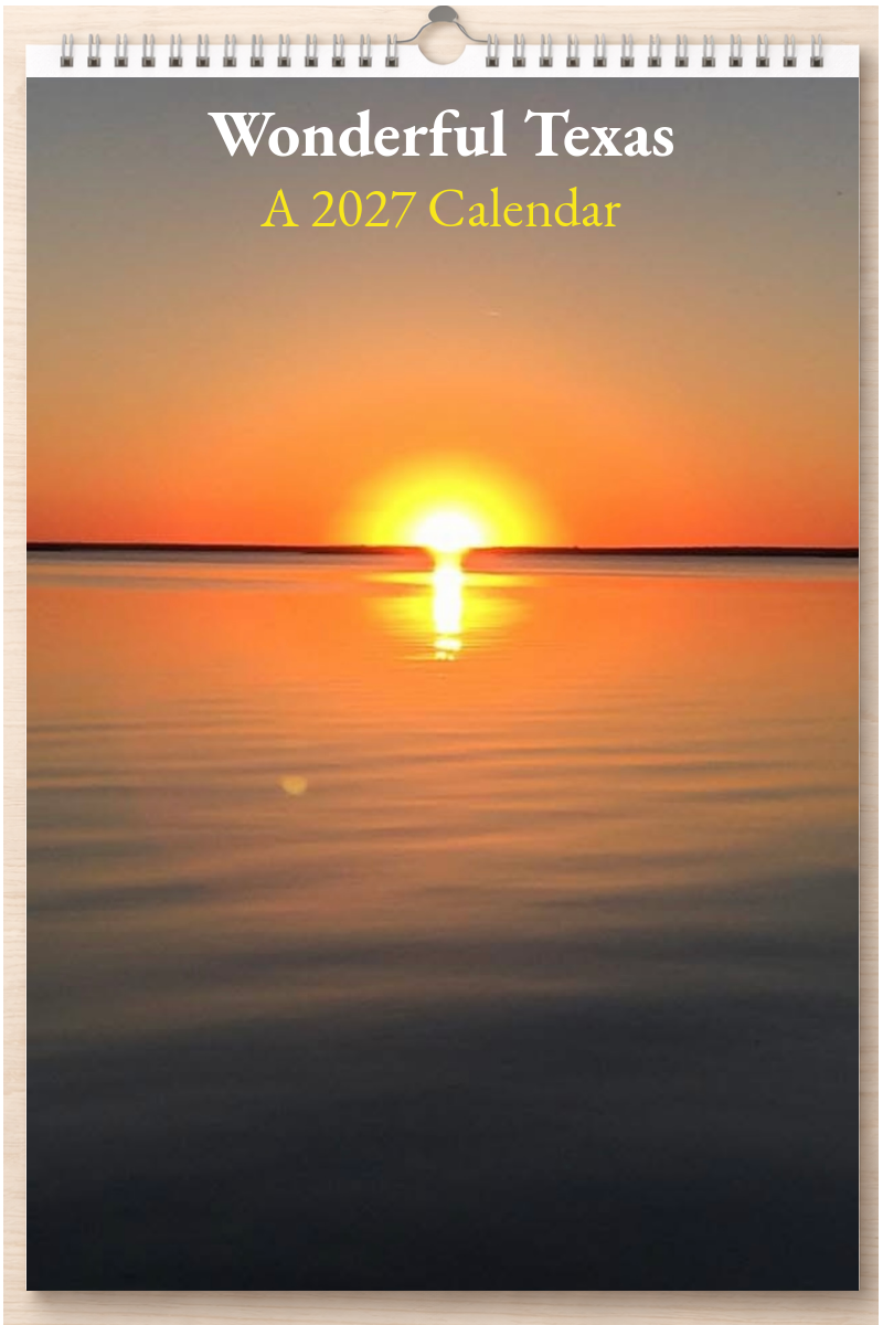 Wonderful Texas: A 2027 Calendar