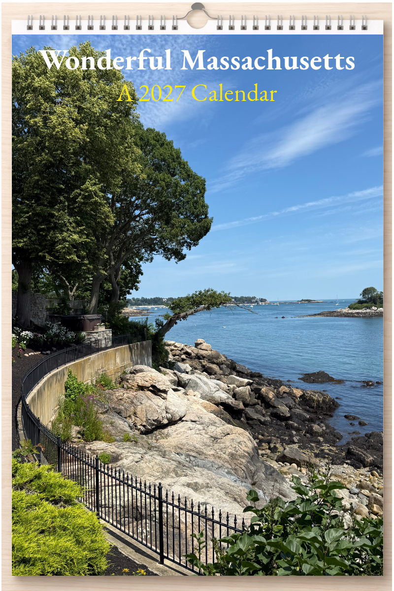 Wonderful Massachusetts: A 2027 Calendar