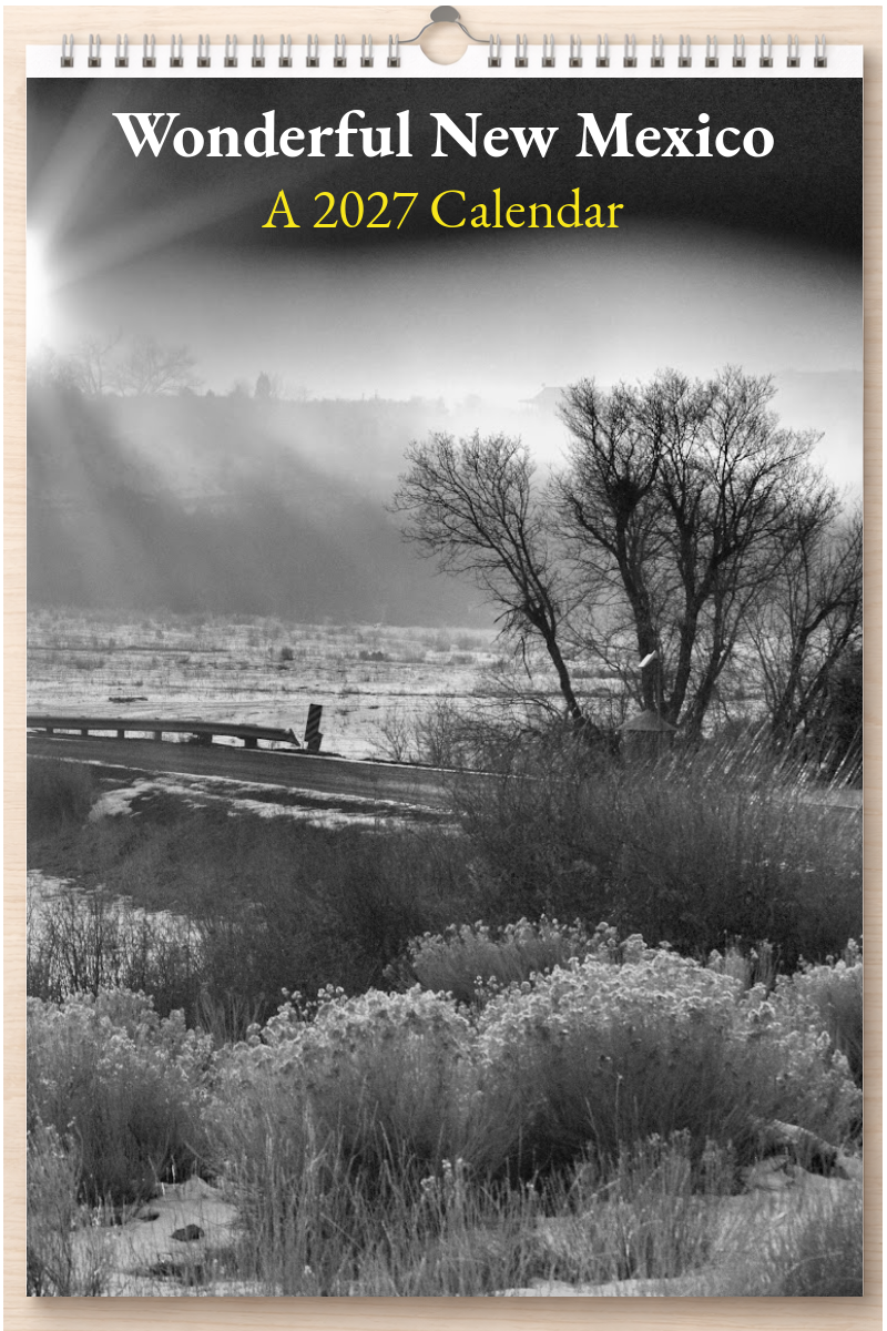 Wonderful New Mexico: A 2027 Calendar