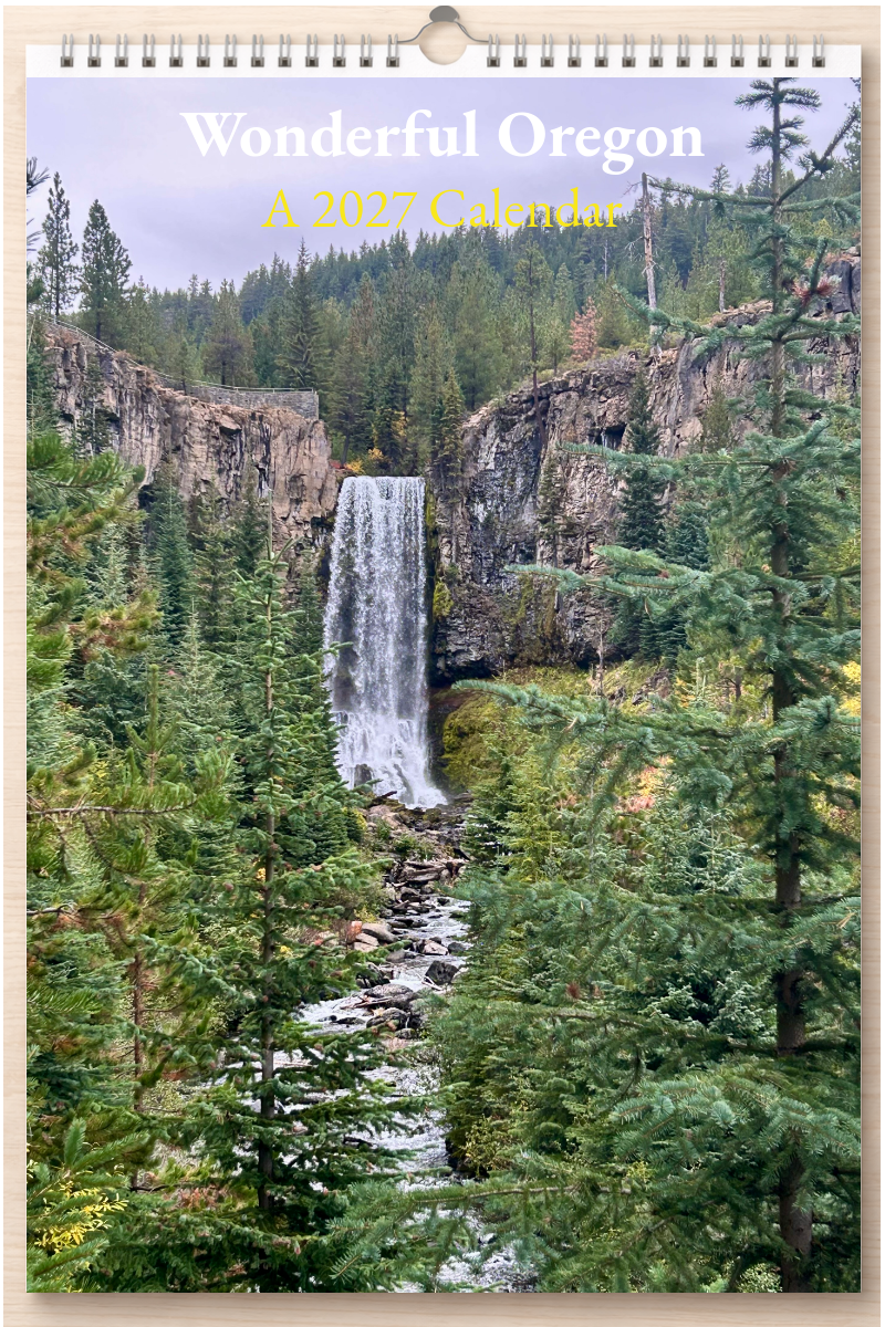 Wonderful Oregon: A 2027 Calendar
