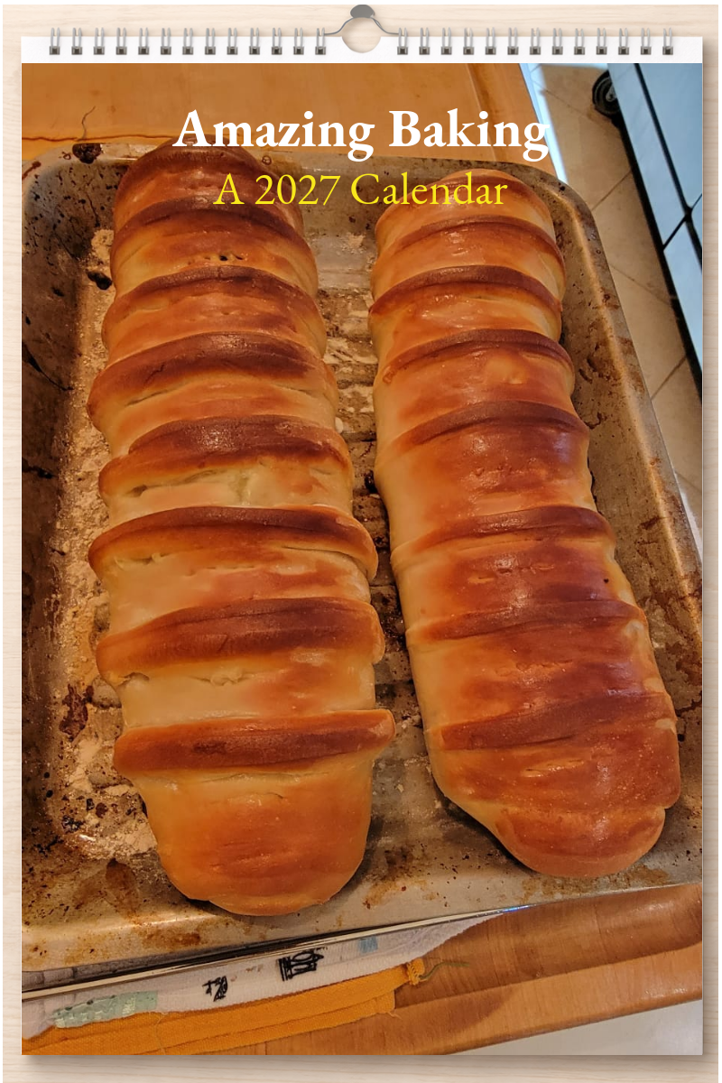 Amazing Baking: A 2027 Calendar