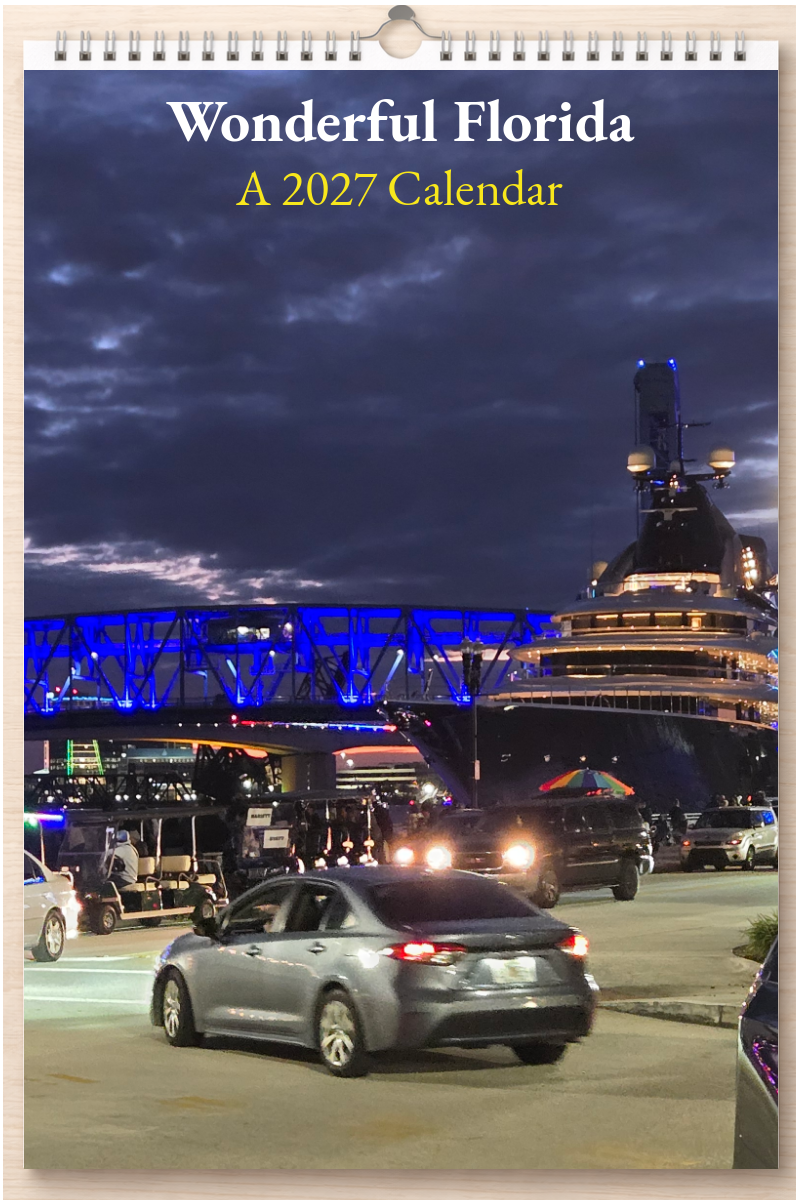 Wonderful Florida: A 2027 Calendar