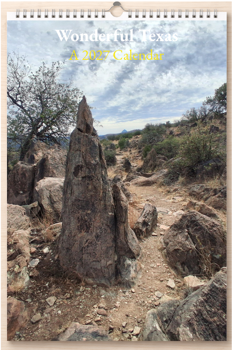 Wonderful Texas: A 2027 Calendar