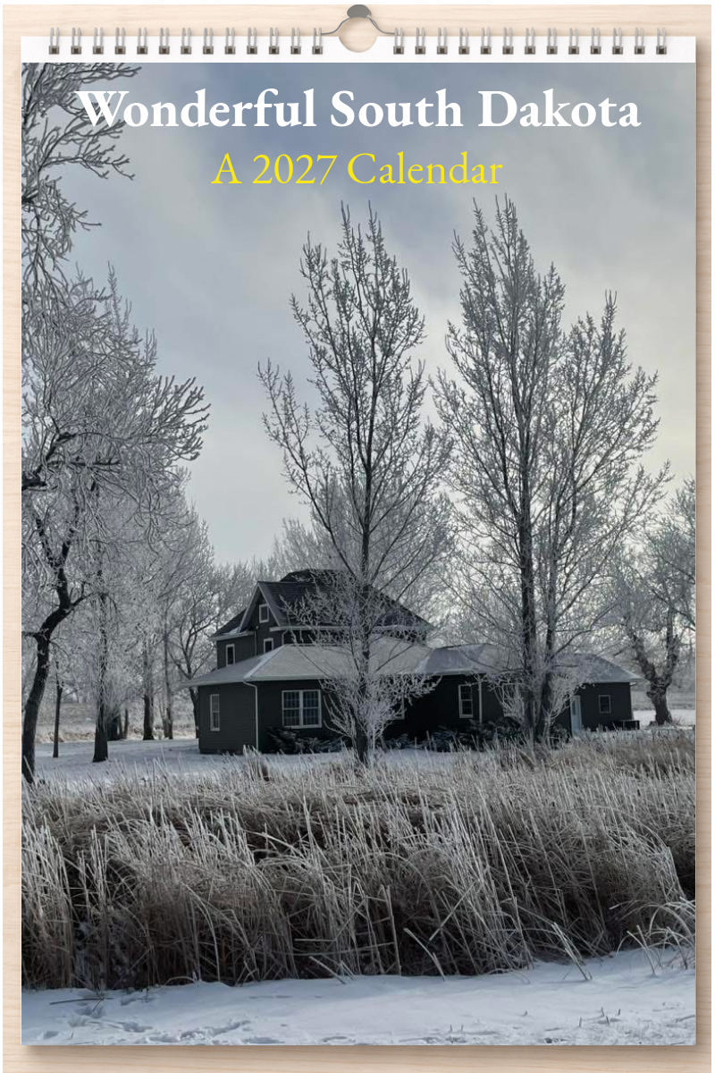 Wonderful South Dakota: A 2027 Calendar