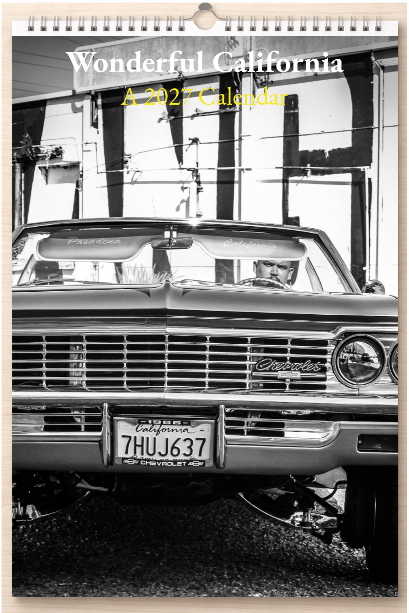 Wonderful California: A 2027 Calendar