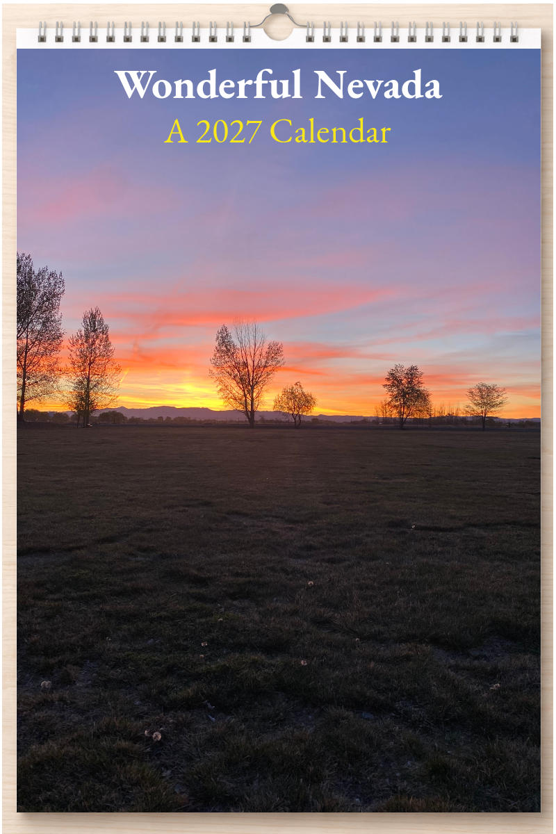 Wonderful Nevada: A 2027 Calendar